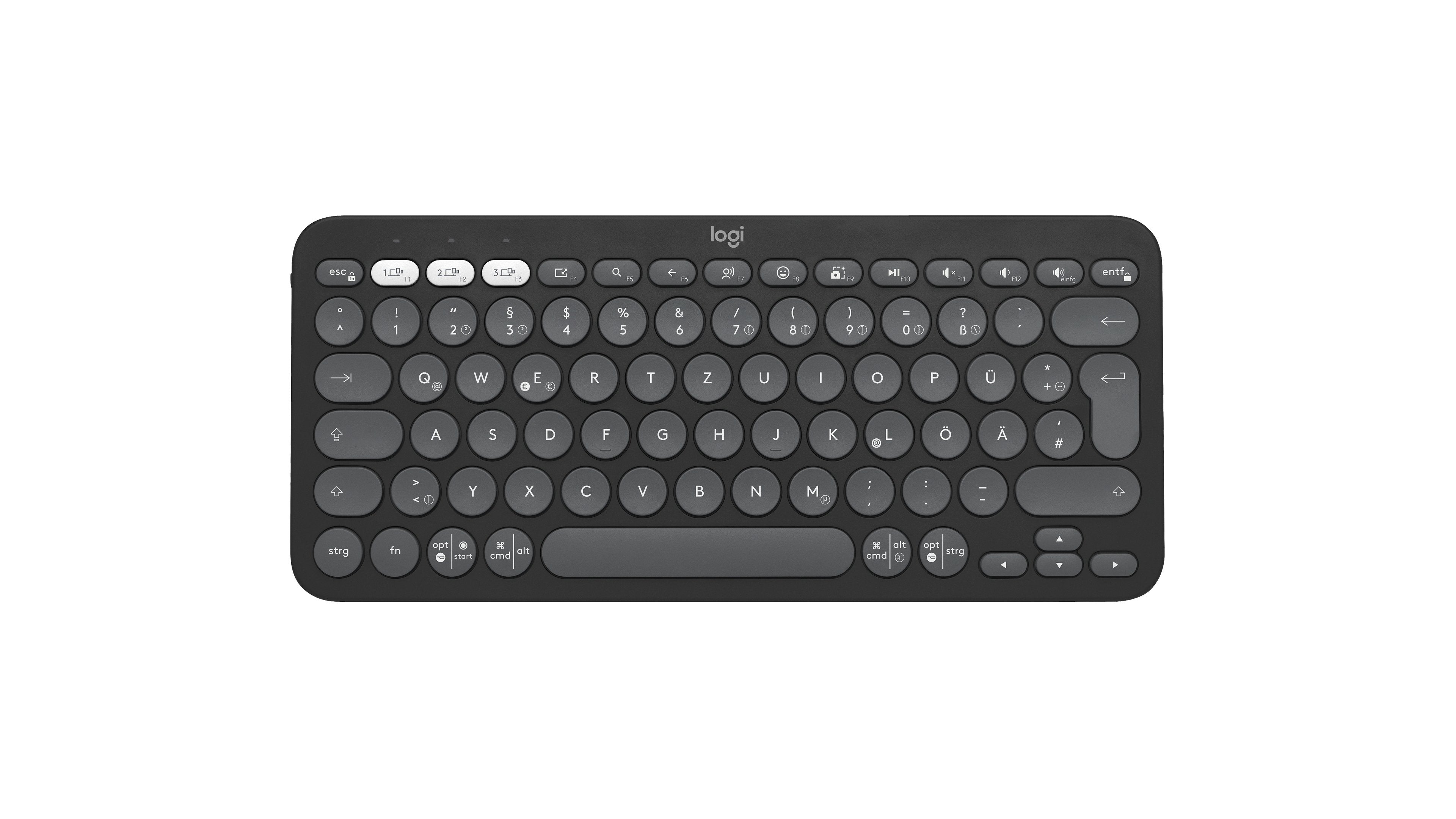 EAN 5099206111288 - Logitech 920-011795 teclado Universal Bluetooth QWERTZ Alemán Grafito imagen 1