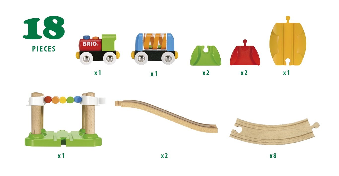 Juego De Trenes Brio Mi Primer  Brio 33727