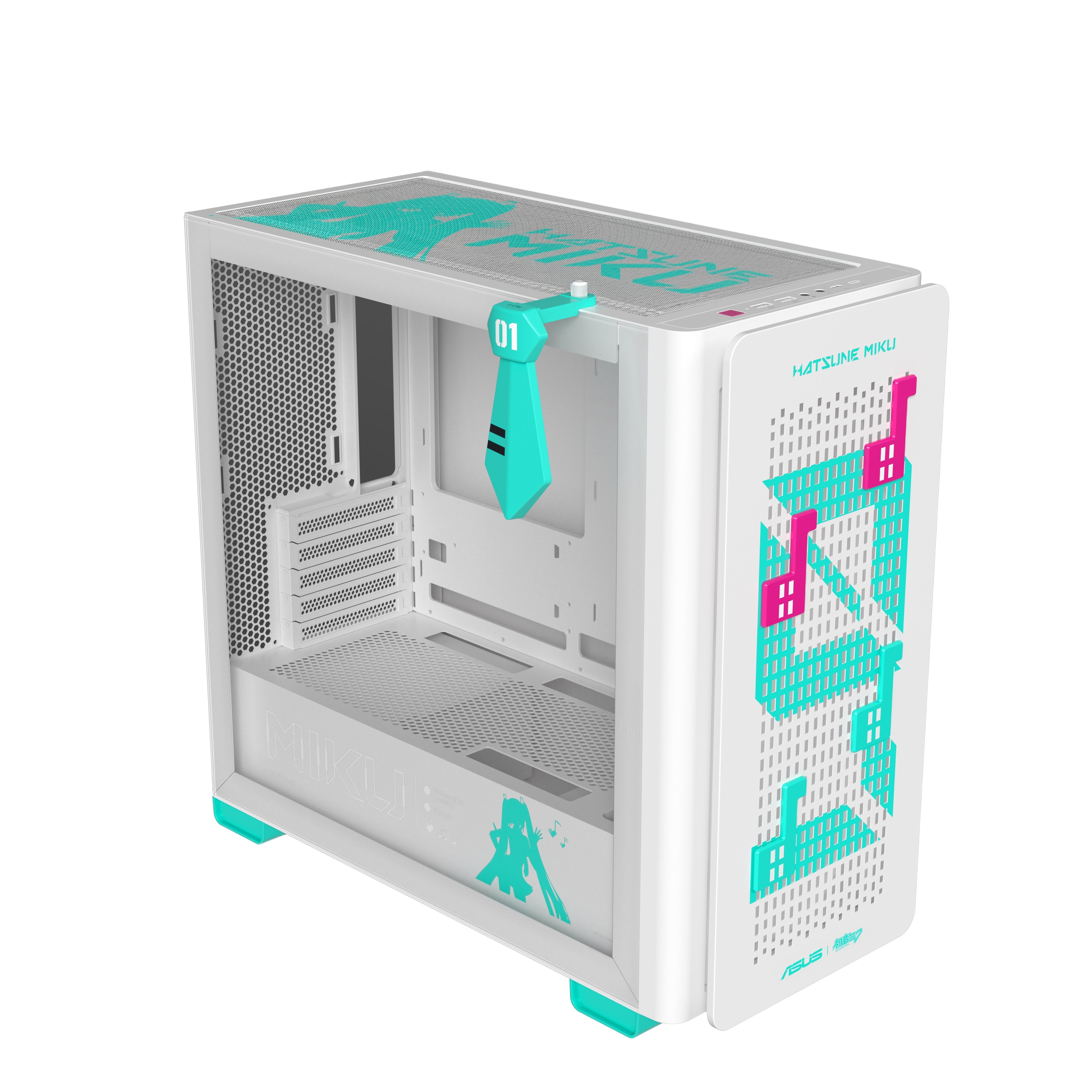 Asus A23 Hatsune Miku Edition Turquesa, Blanco