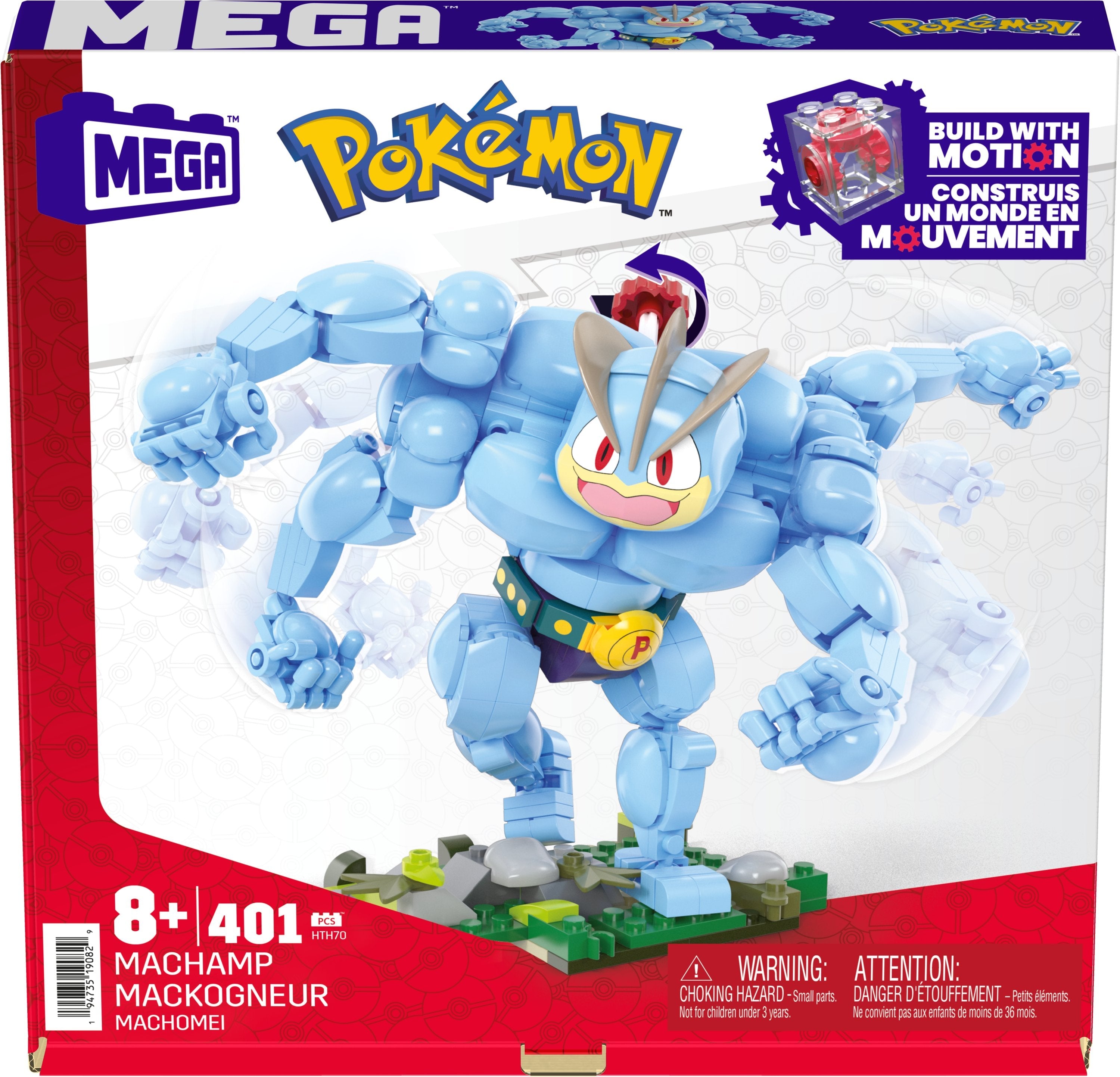Mattel Mega Pokémon Machome  Hth70