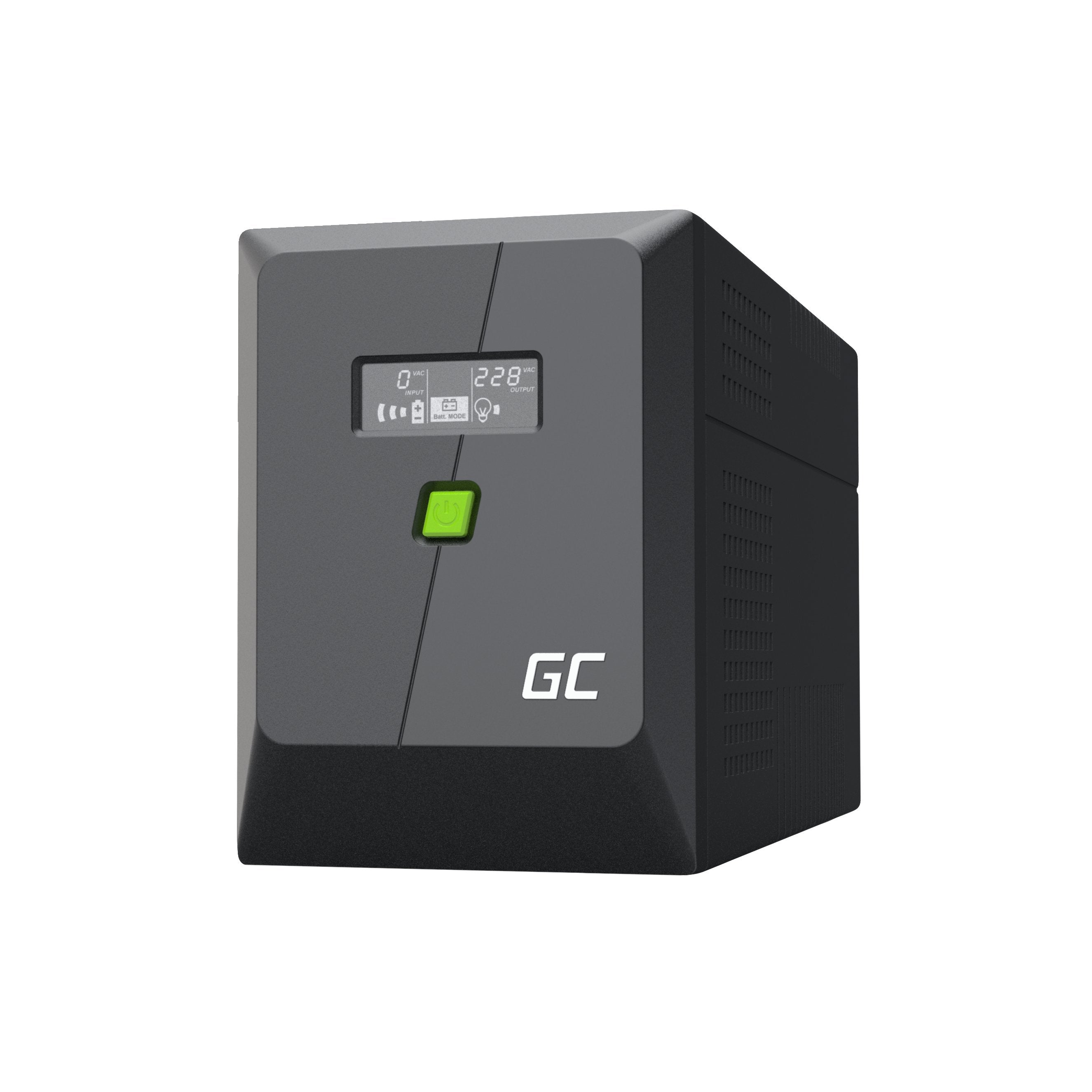 EAN 5904326375666 - Green Cell sistema de alimentación ininterrumpida (UPS) 2 kVA 1400 W 4 salidas AC imagen 1
