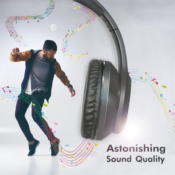 Headset Stereo, With Microphone, 1x 3.5mm, Negro