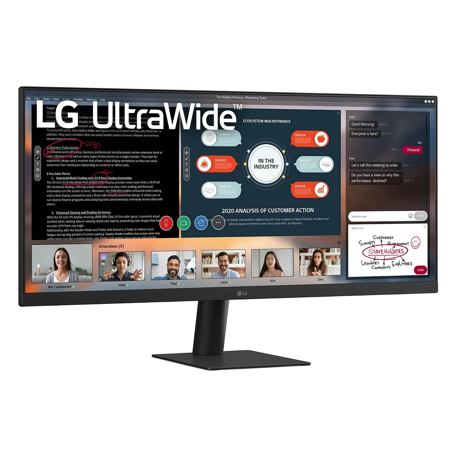 Lg 29u511a-B 29" Ips 21:9 2560x1080 250cdm2 5ms Hdmi Displayport Black