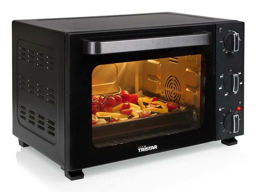Horno De Convección Tristar Ov-3627, 27 L, 1500 W, Negro.