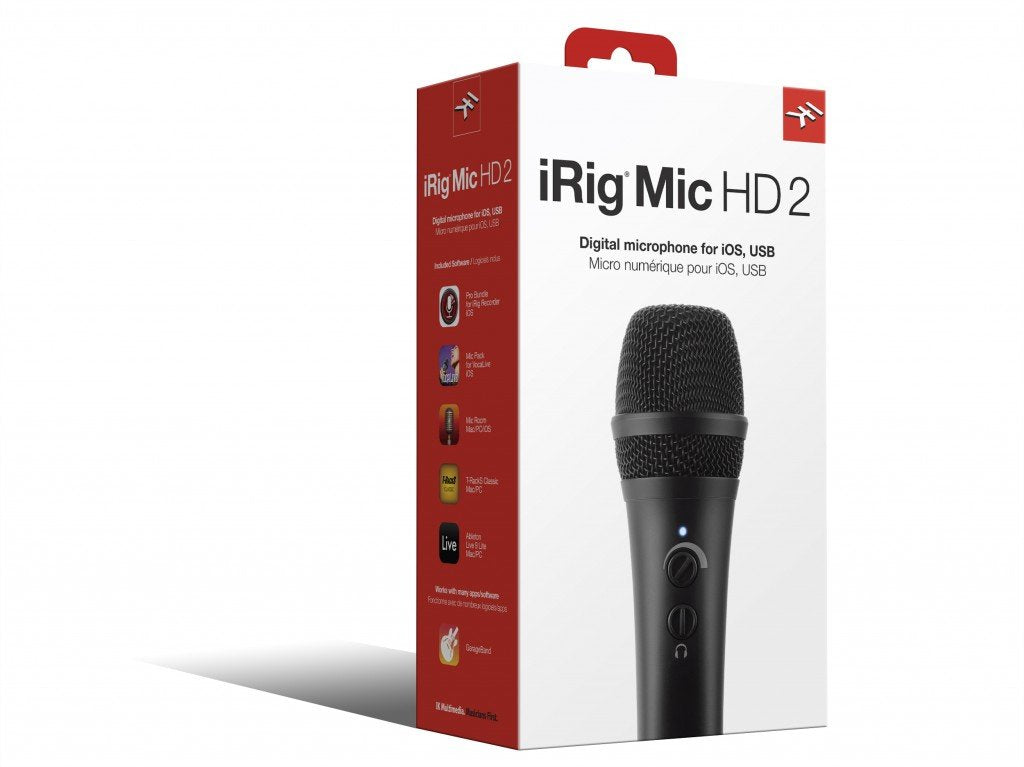 Ik Multimedia Ip-Irig-Hd2-In Irig Hd 2 - Schnittstelle Para Gitarre