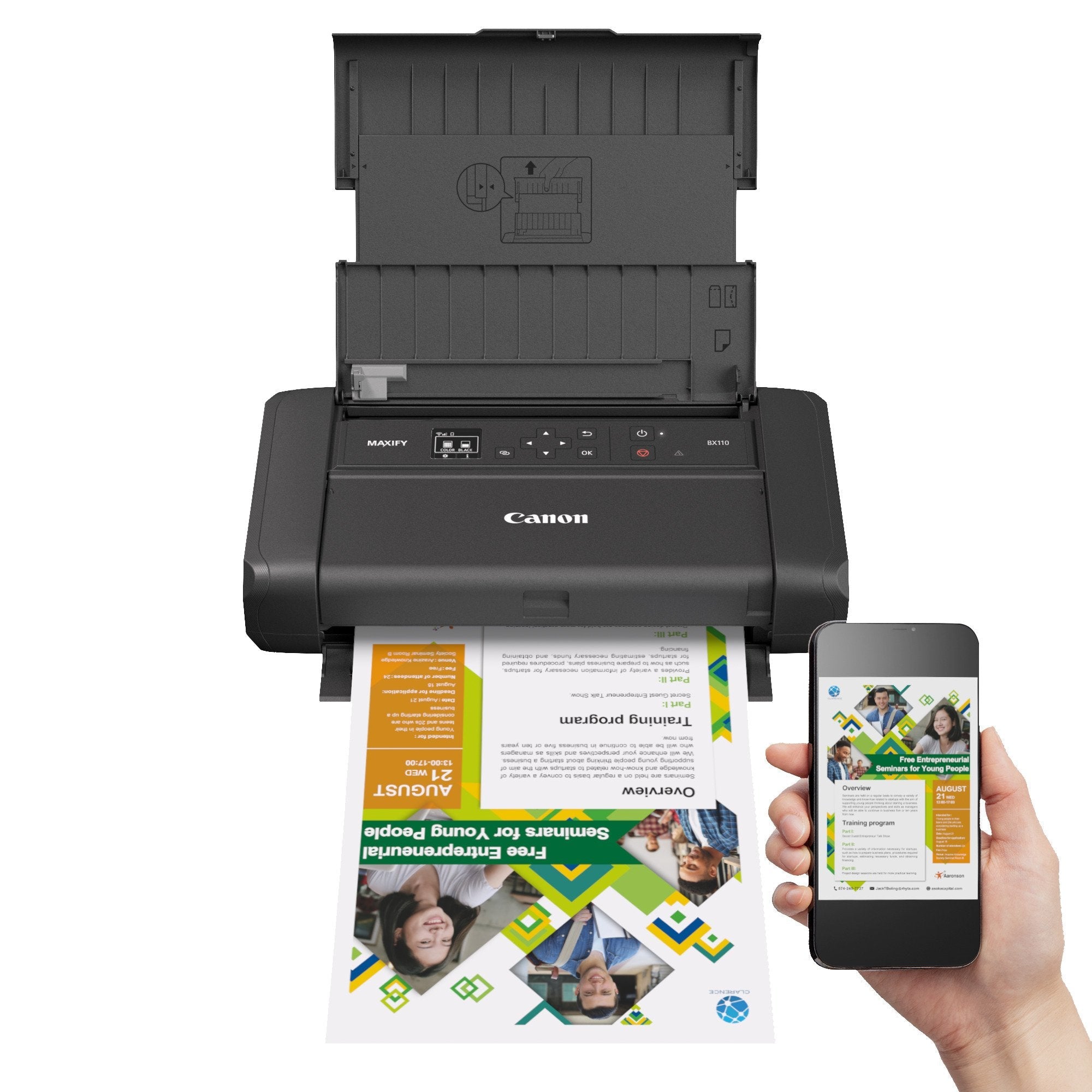 EAN 4549292245998 - Canon MAXIFY BX110 impresora de inyección de tinta Color 4800 x 1200 DPI A4 Wifi imagen 13
