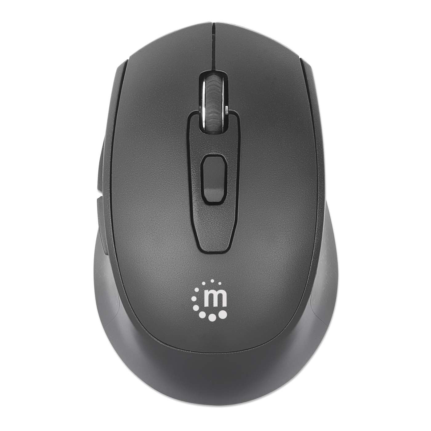 Ratón Manhattan 190343  Universal Ambidextro Rf Inalámbrico Óptico 1600 Dpi