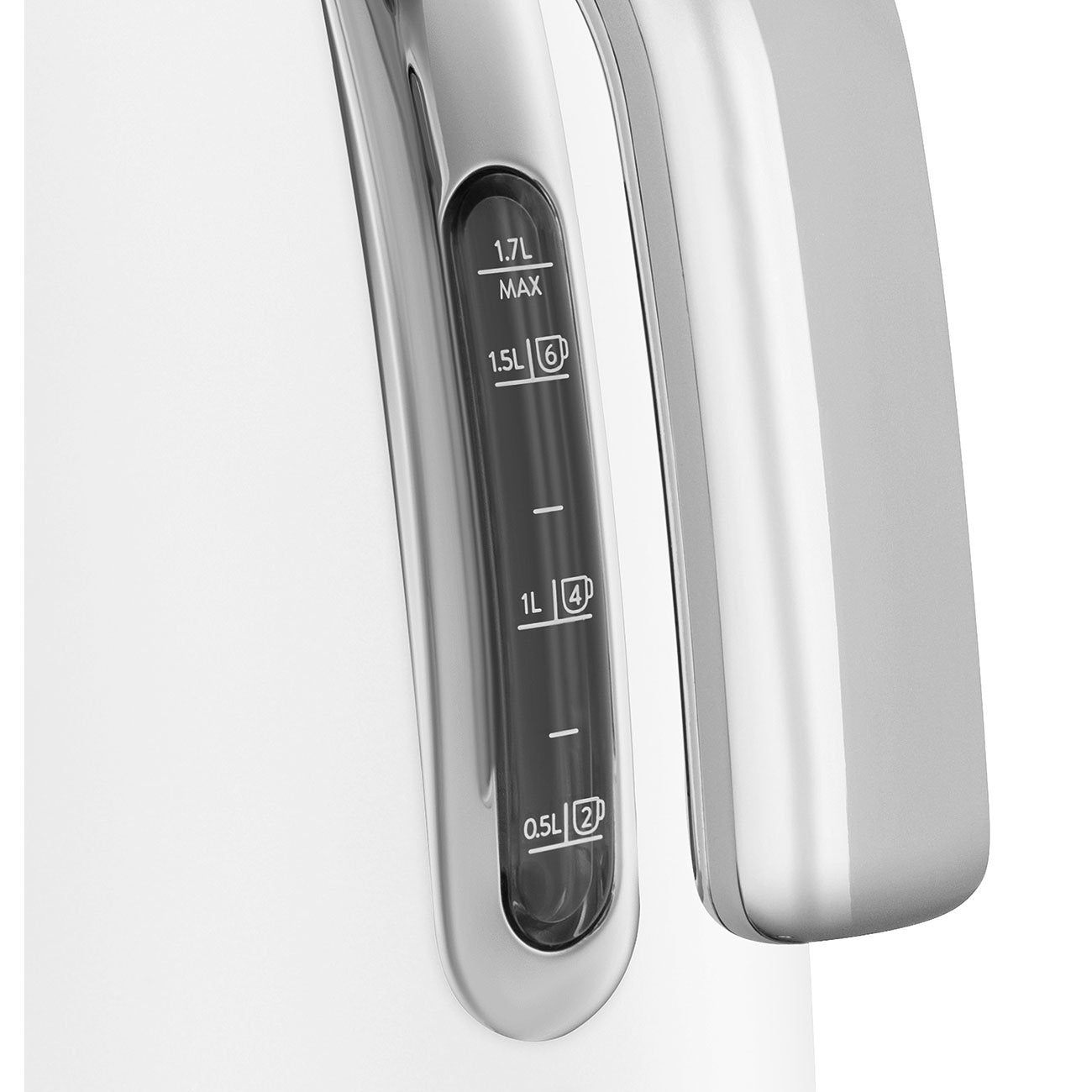 EAN 8017709290719 - Smeg KLF03WHMEU tetera eléctrica 1,7 L 2400 W Blanco imagen 10