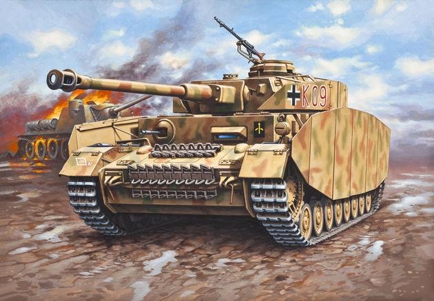 EAN 4009803031842 - Revell PzKpfw. IV Ausf.H Tank model Kit de montaje 1:72 imagen 1