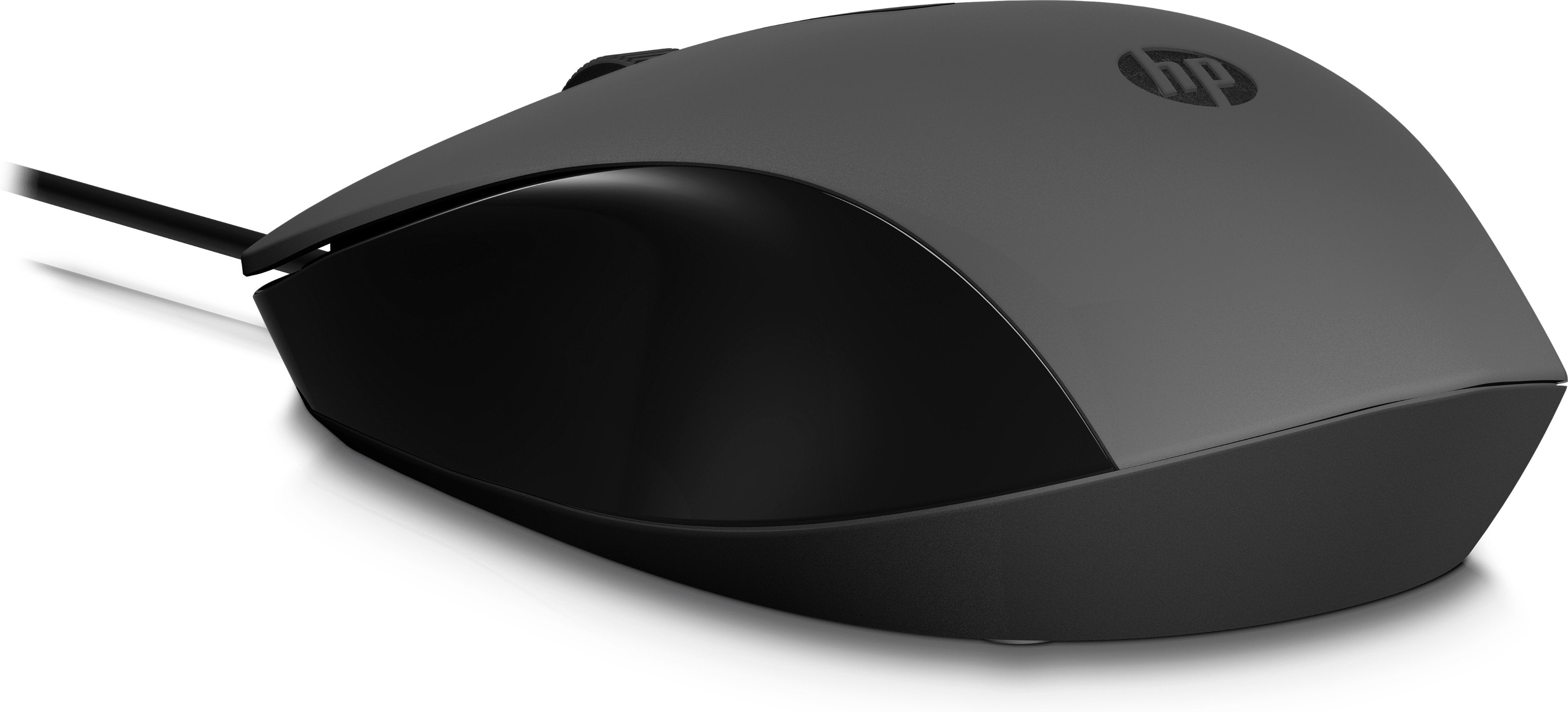 EAN 0195122875466 - HP 150 Wired Mouse ratón Oficina Ambidextro USB tipo A Óptico 1600 DPI imagen 3