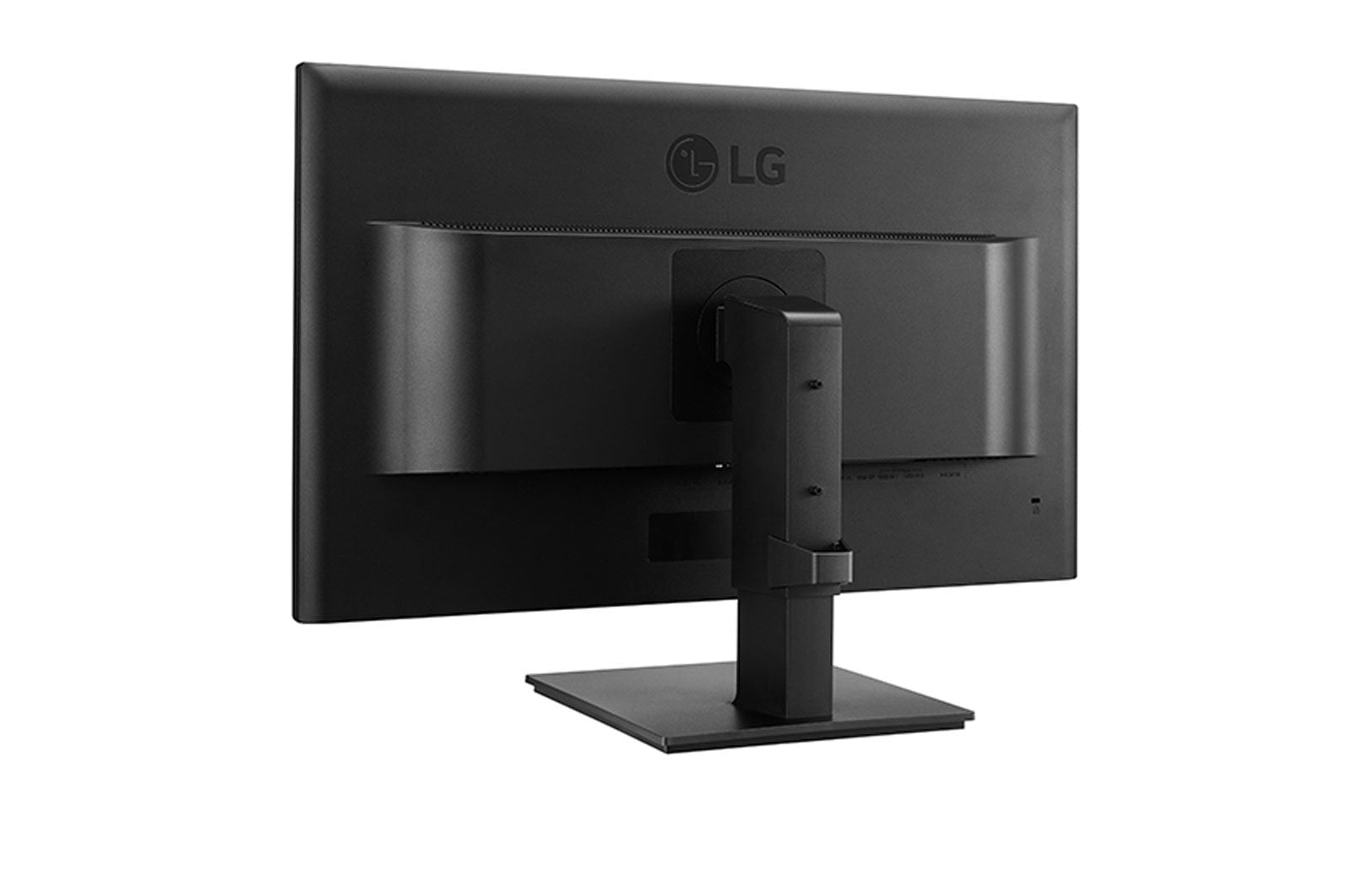 Monitor Lg 24bk55yp-B 23.8"  Hdmi Vga Dvi Displayport Fhd Pivotante Y Regulable En Altura Altavoces Color Negro