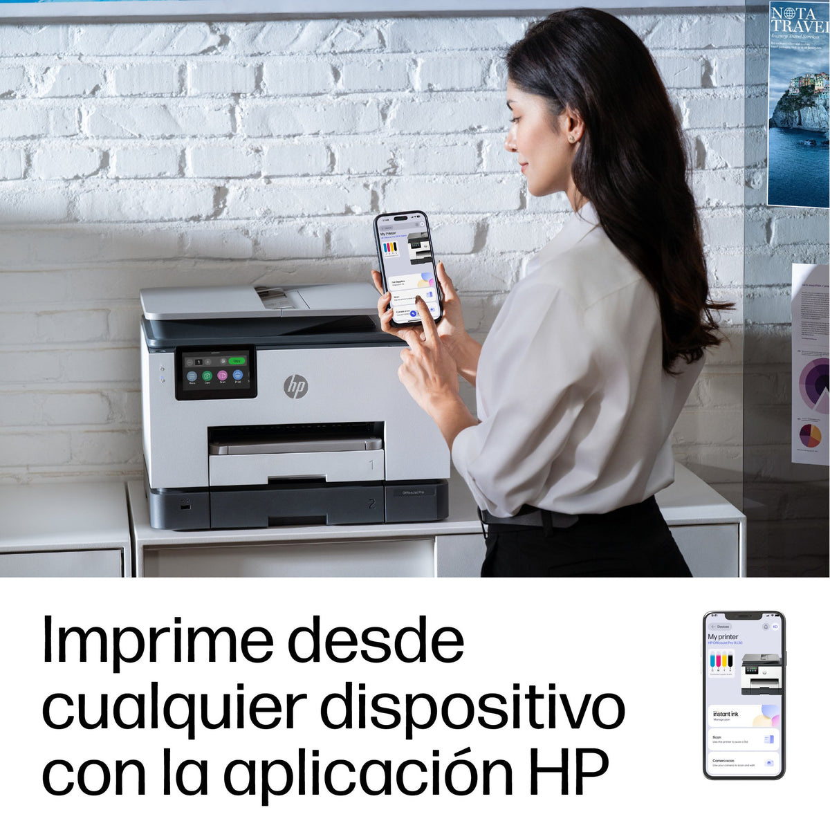 EAN 0196786896095 - HP OfficeJet Pro 9135e AiO Printer Inyección de tinta térmica A4 4800 x 1200 DPI 25 ppm Wifi imagen 12