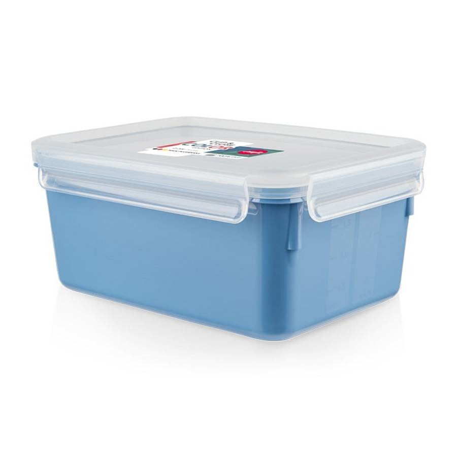 Fiambrera Emsa Clip & Close Rectangular Caja 2,2 L Azul 1 Pieza(S)