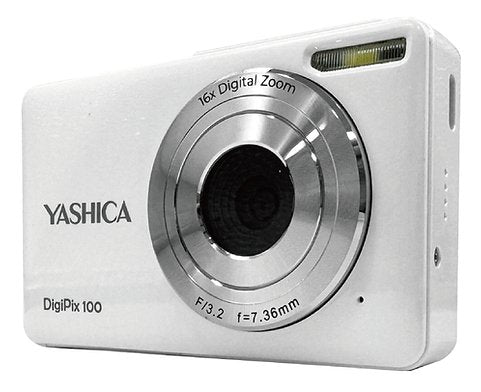Cámara Yashica Digipix 100 Compacta 44 Mp Blanco