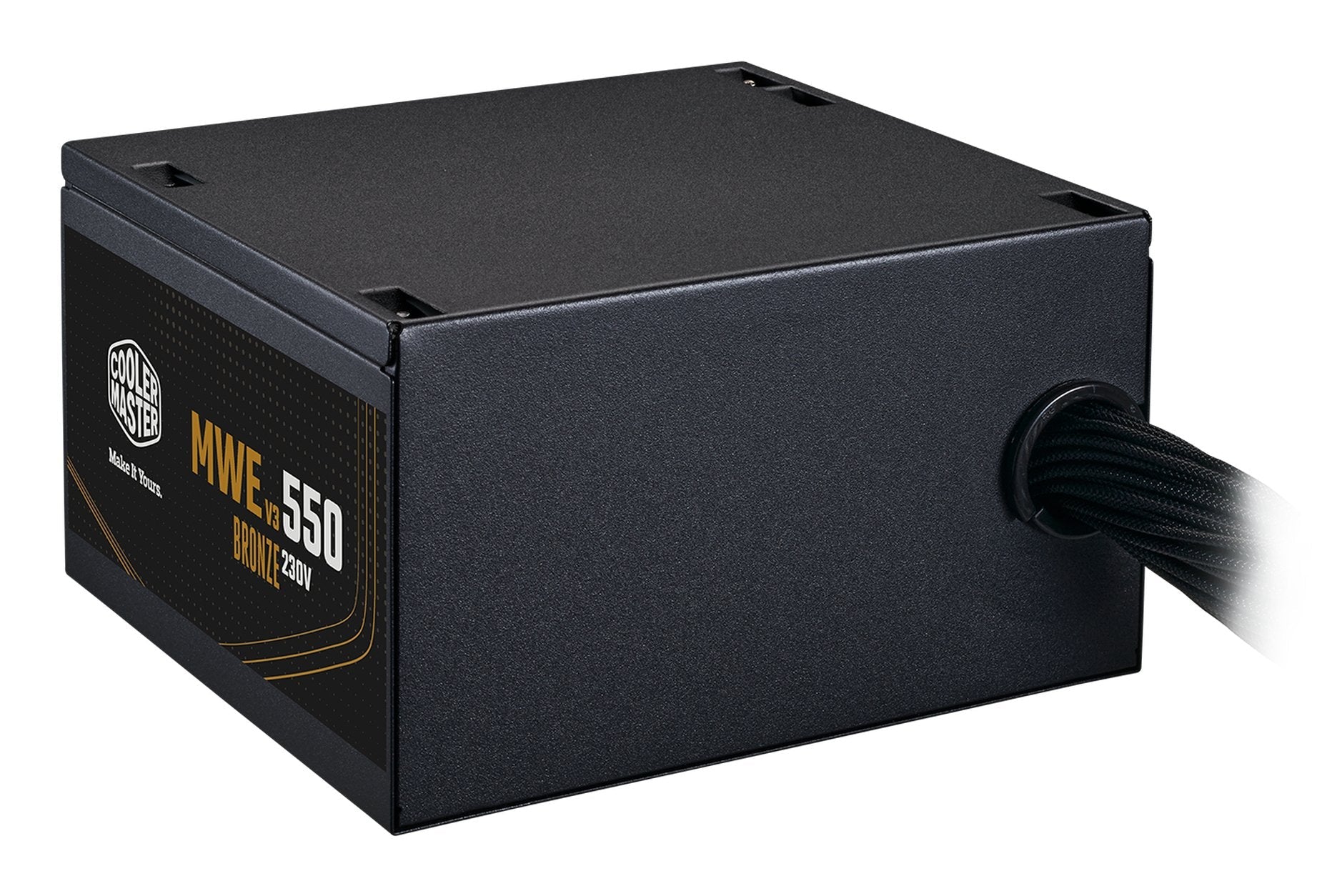 EAN 4719512145104 - Cooler Master MWE Bronze 550 V3 230V unidad de fuente de alimentación 550 W 24-pin ATX ATX Negro imagen 3
