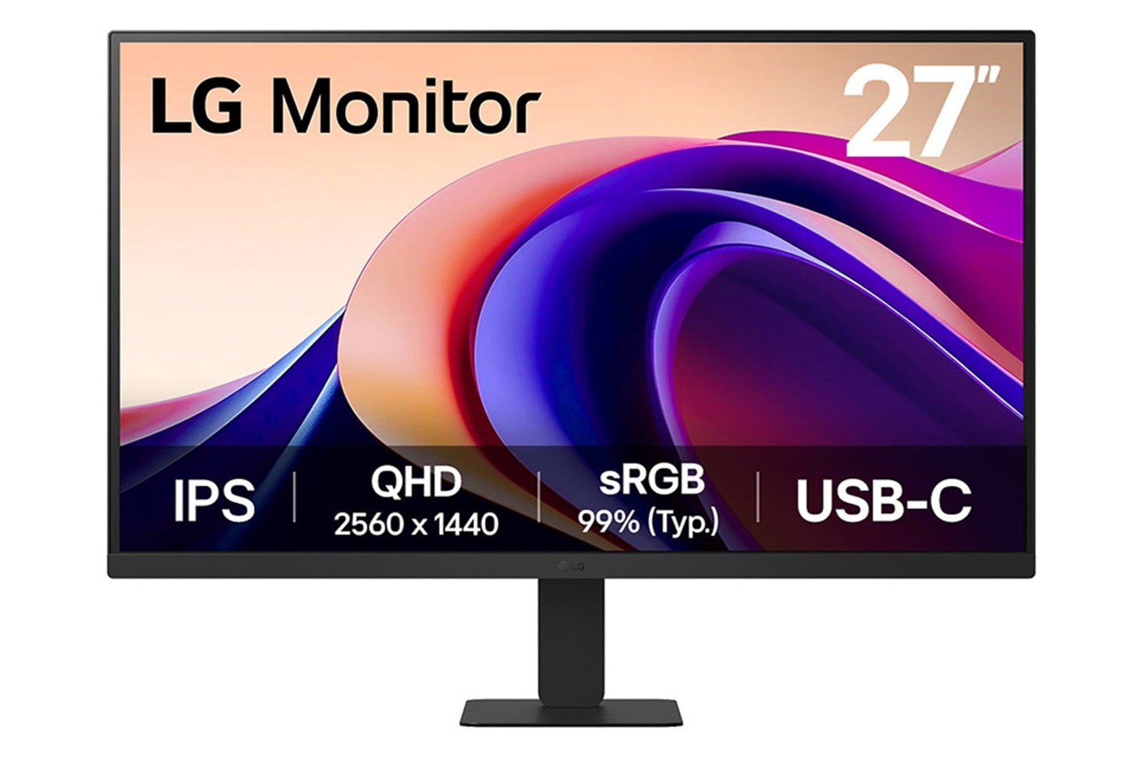 EAN 8806096358559 - LG 27'' QHD Monitor pantalla para PC 68,6 cm (27") 2560 x 1440 Pixeles Quad HD Negro imagen 1
