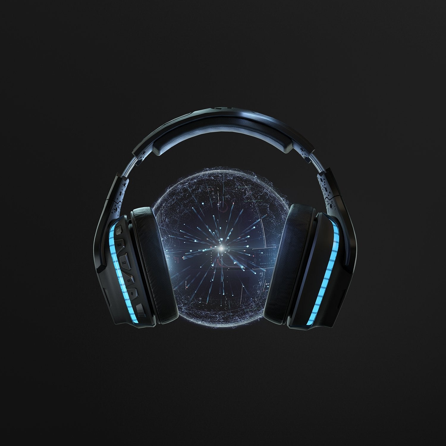EAN 5099206081918 - Logitech G 981-000744 auricular y casco Auriculares Inalámbrico Diadema Juego Negro, Azul imagen 5