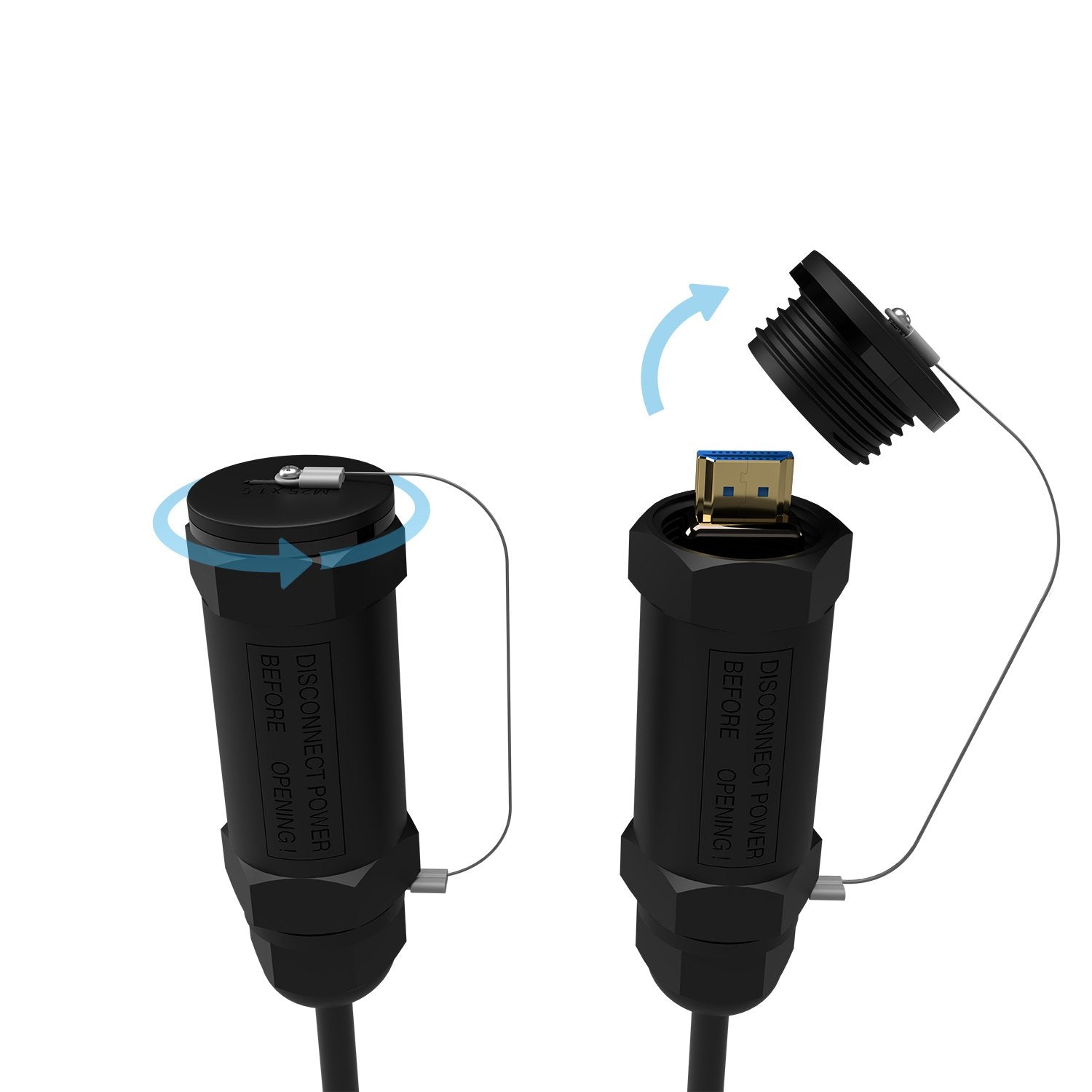 Cable Hdmi Con Armadura 2.1 8k Aisens A153-0613 Hdmi Macho Hdmi Macho 50m Negro