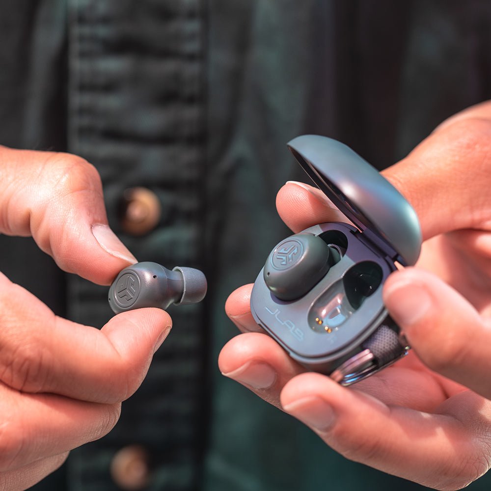 Mini Auriculares Jlab Jbuds  Inalámbrico Bluetooth Gris