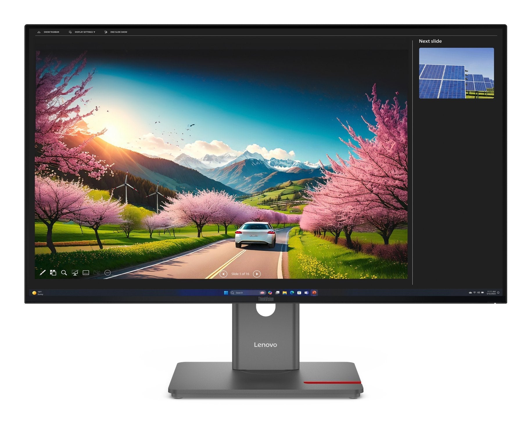 Monitor Lenovo Thinkvision P32ud-40  31,5" Uhd Hdmi Dp Usb-C Doc