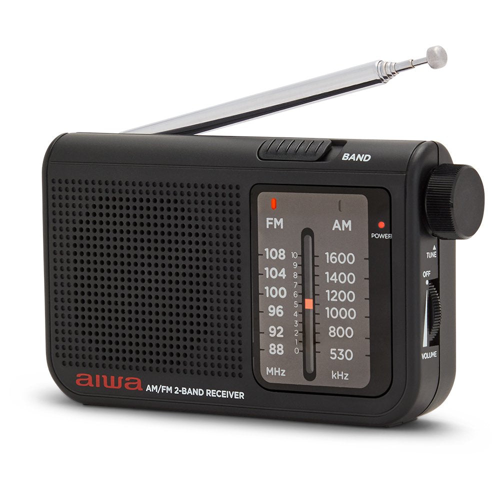 Radio Portátil Aiwa Rs-55bk Negra