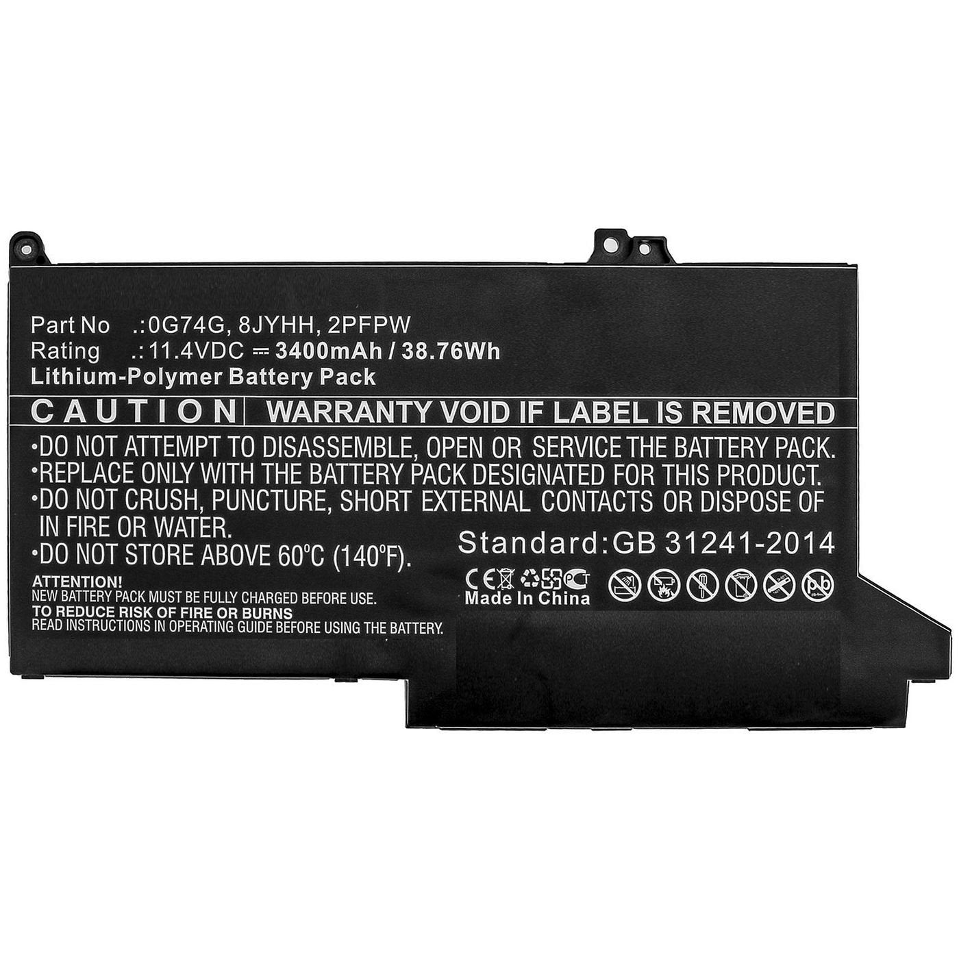 Coreparts Mbxde-Ba0238 Refacción Para Notebook Batería