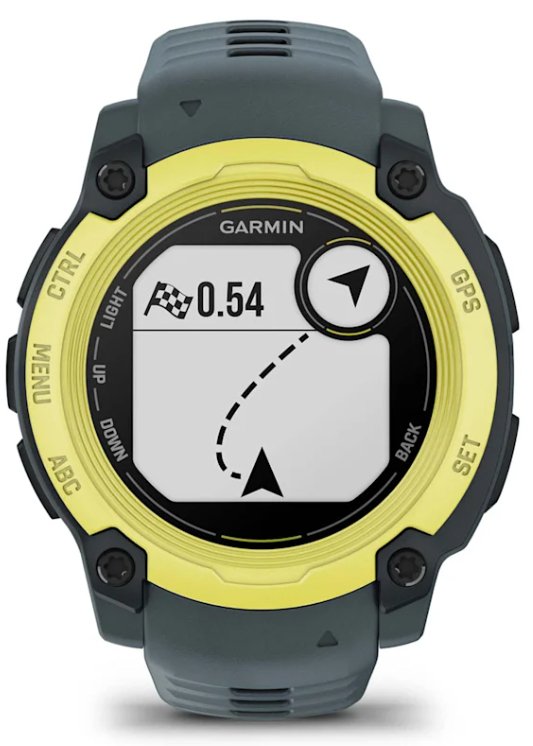 Smartwatch Garmin Instin E 40mm Amarillo Silicona Azul