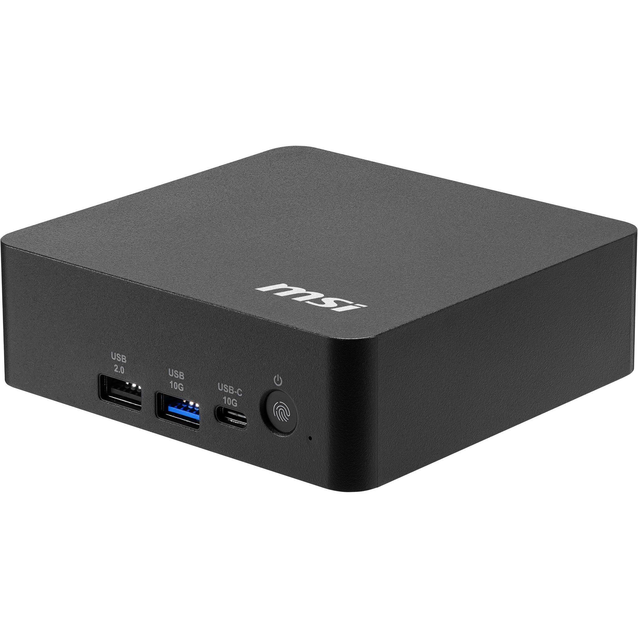 Msi Cubi Nuc Ai+ 3m Copilot+ Pc Ultra 9 386h Ram 2x16gb Ssd 1tb Wi-Fi 7 Air Cooler Psu 120w Lan 2x Vesa 2xhdmi Usb Thunderbolt W11p