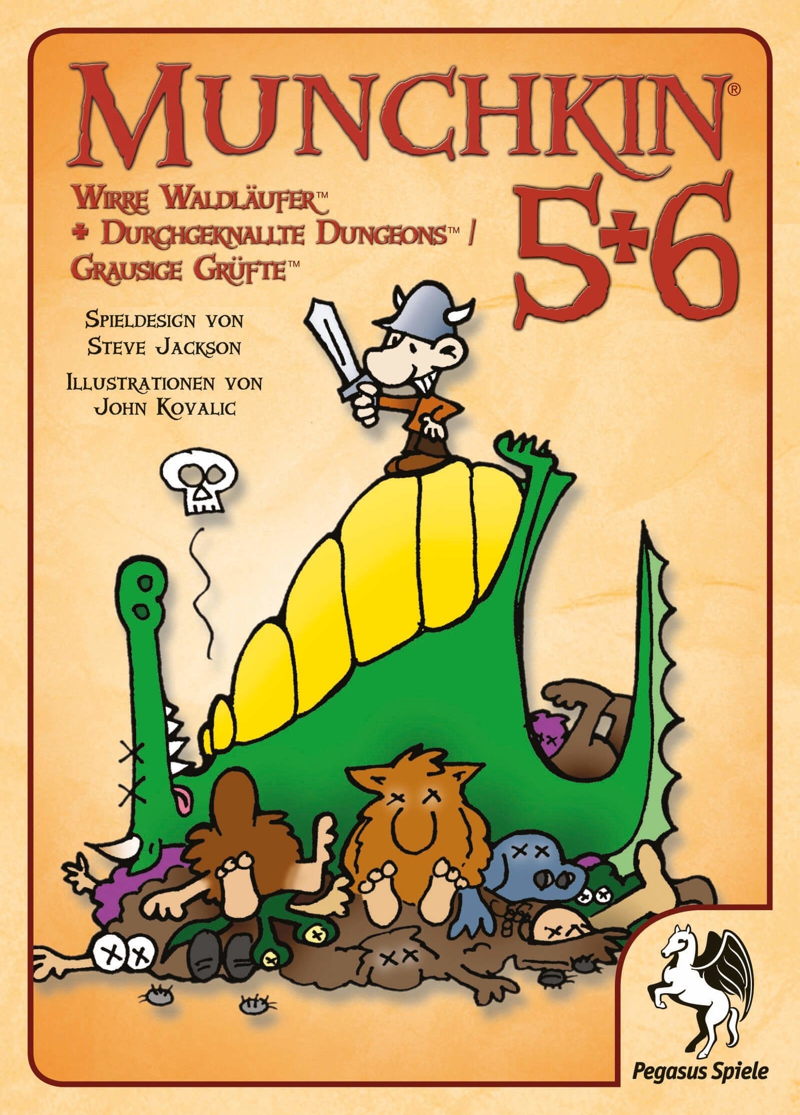 Pegasus Munchkin 5+6, Expansión Del Juego De Cartas 17225g
