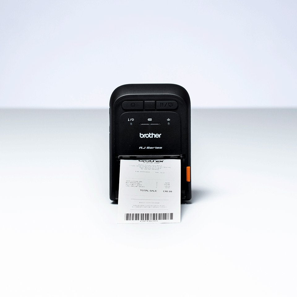 EAN 4977766802420 - Brother RJ-2035B impresora de recibos 203 x 203 DPI Inalámbrico y alámbrico Térmico Impresora portátil imagen 2
