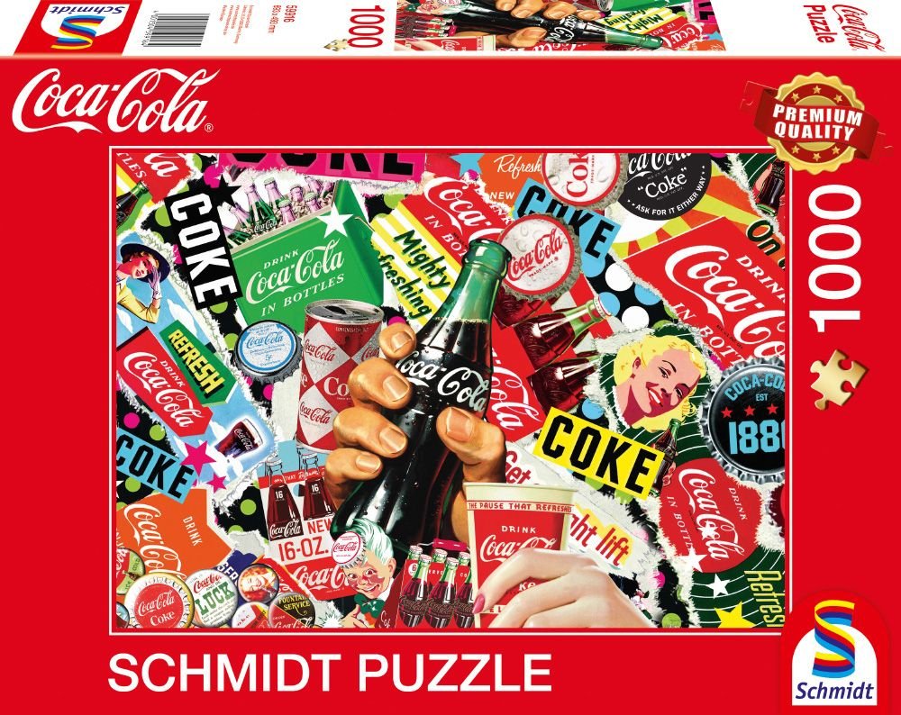 Puzzle Schmidt Spiele Coca-Cola Is It!, 59916