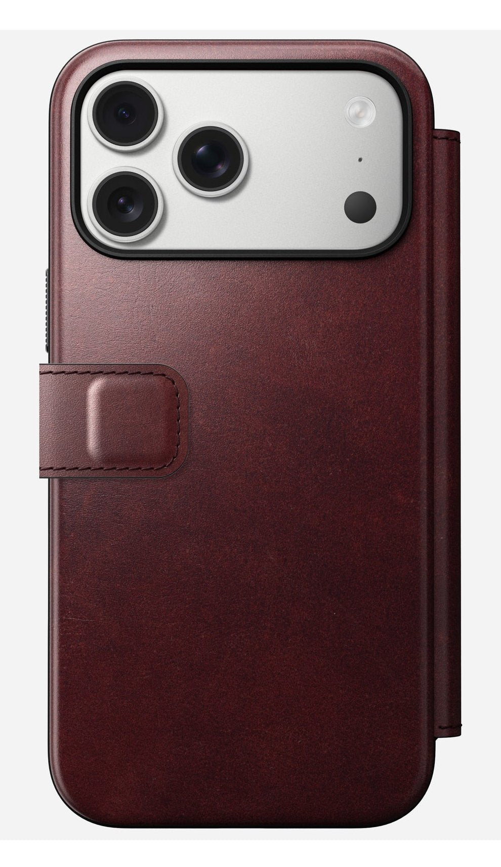 Nomad Modern Leather Folio Iphone 17 Pro Max Burgundy H.