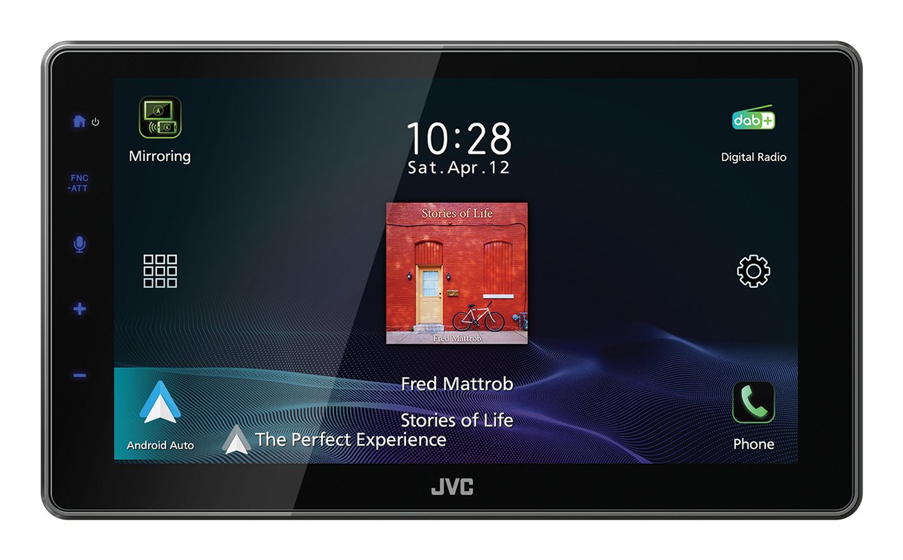 Jvc Kw-Z900dbw Dab Bt 9'' 1din Wifi Carplay Androidauto