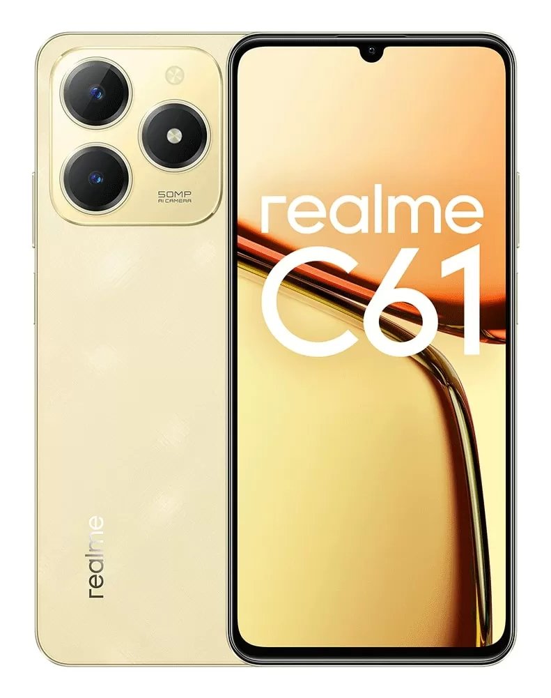 Smartphone  Realme C61 6+128gb Ds 4g Gold Oem