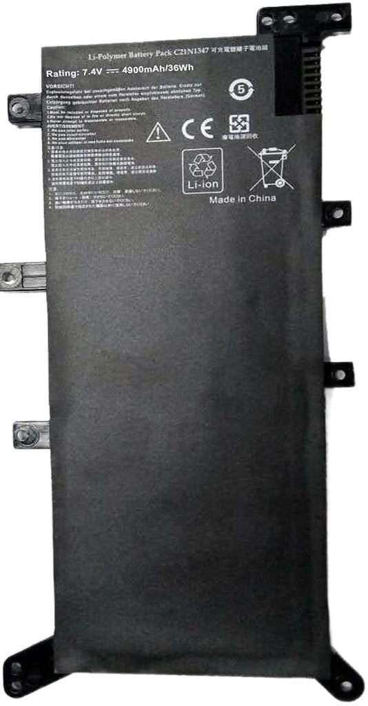 Battery 36.26wh Li-Polymer  7.4v 4900mah Black
