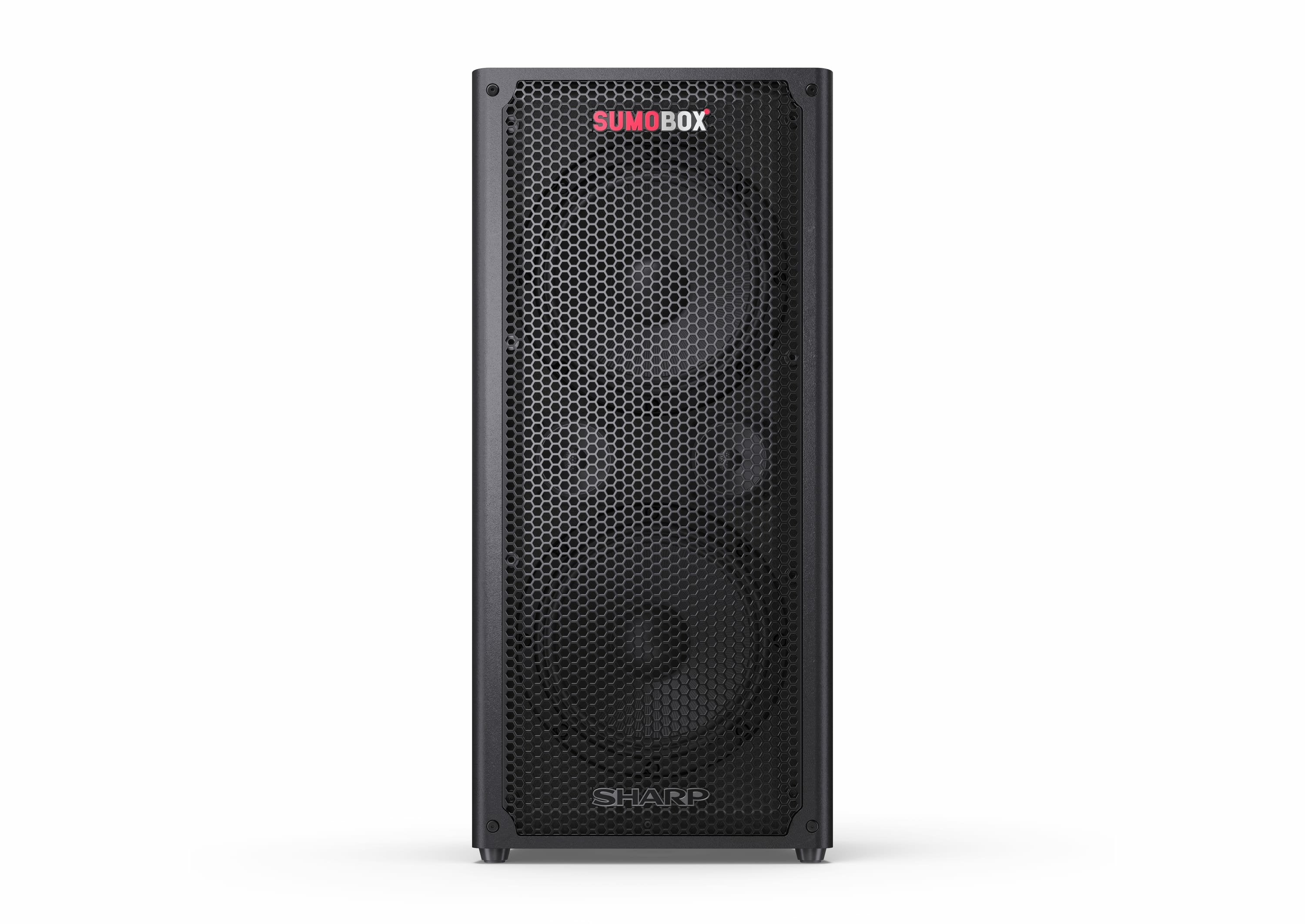 Sharp Cp-Ls100 Altavoz Portatil, 120w Rms / 105db, 10 Horas / 14.8v 5ah , 3 Canales Entrada/ Trs/Xlr (X 2)