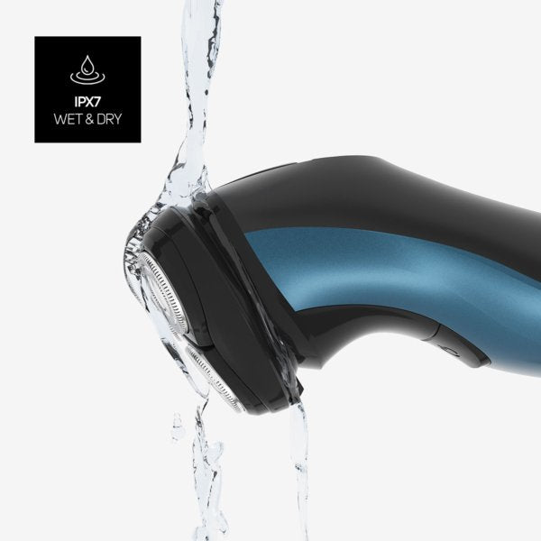 Afeitadora Mojado Y Seco De Rotación Taurus Sha1201 903541000 Negro, Azul