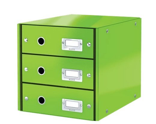 Esselte Leitz Click & Store Wow - Cajonera - 3 Cajones - Para A4 (210 X 297 Mm)