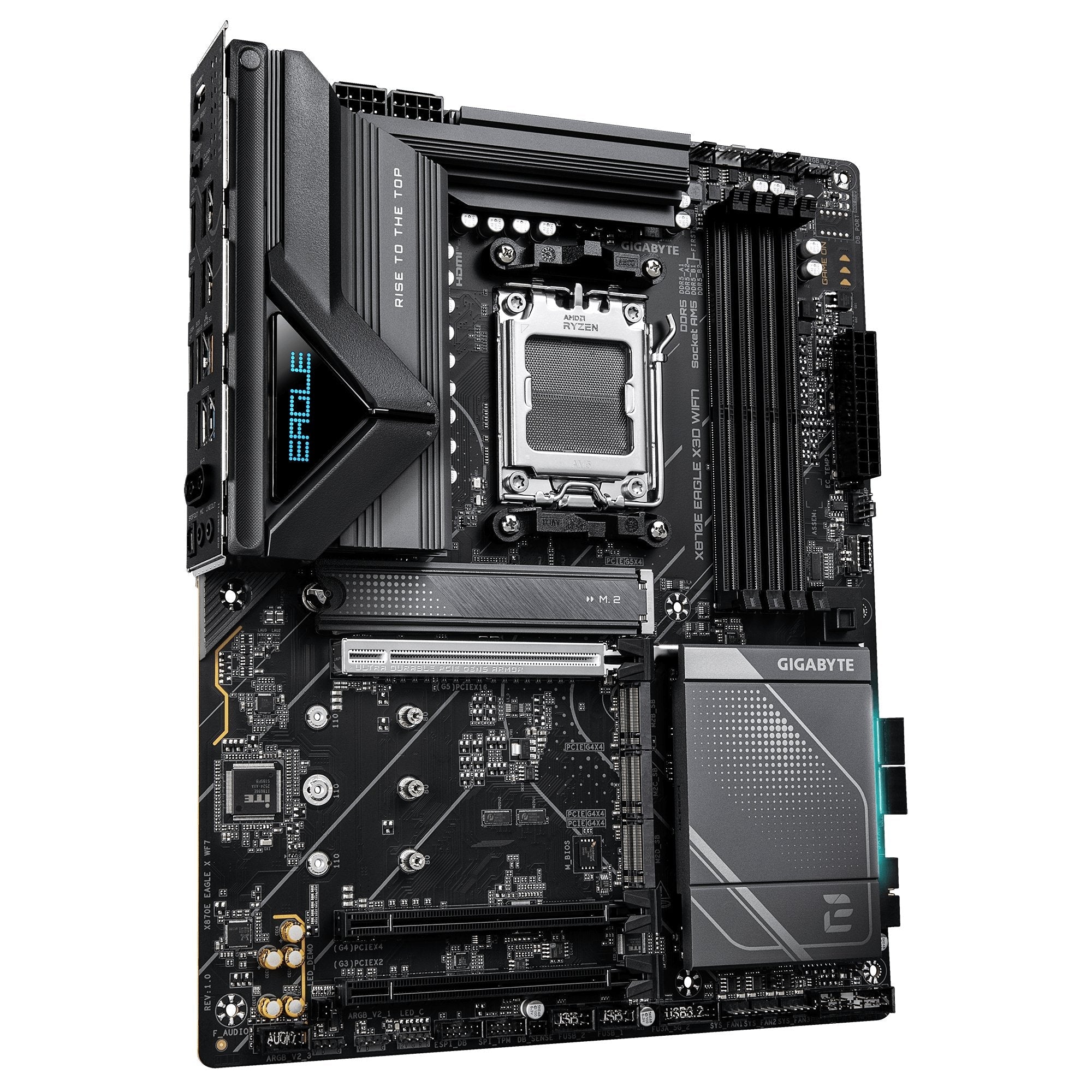 Gigabyte X870e Eagle X3d Wifi7 X870e,Am5,Atx,Ddr5