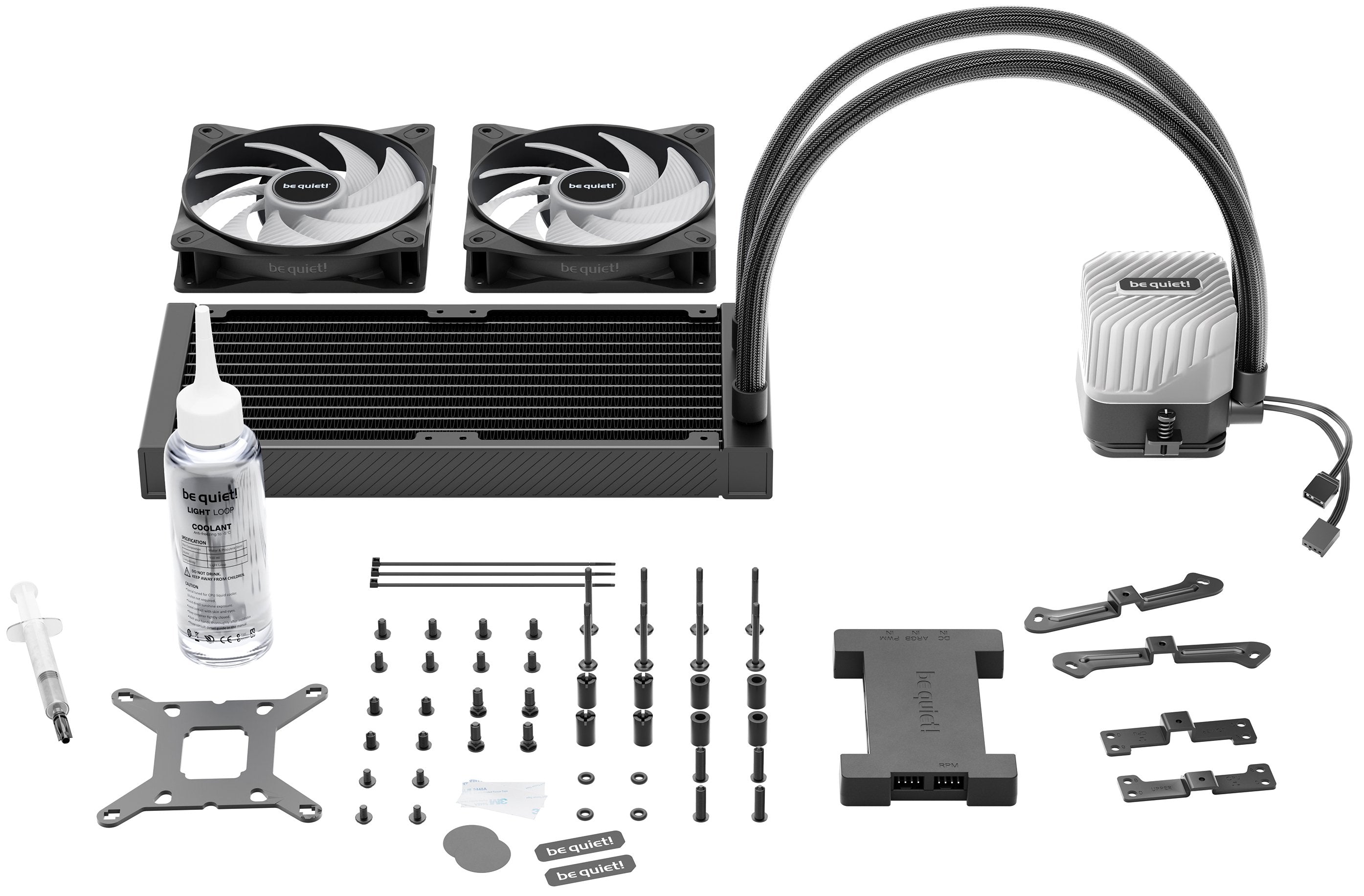 EAN 4260052191125 - be quiet! LIGHT LOOP 240mm Black Procesador Sistema de refrigeración líquida todo en uno 12 cm Negro 1 pi imagen 7