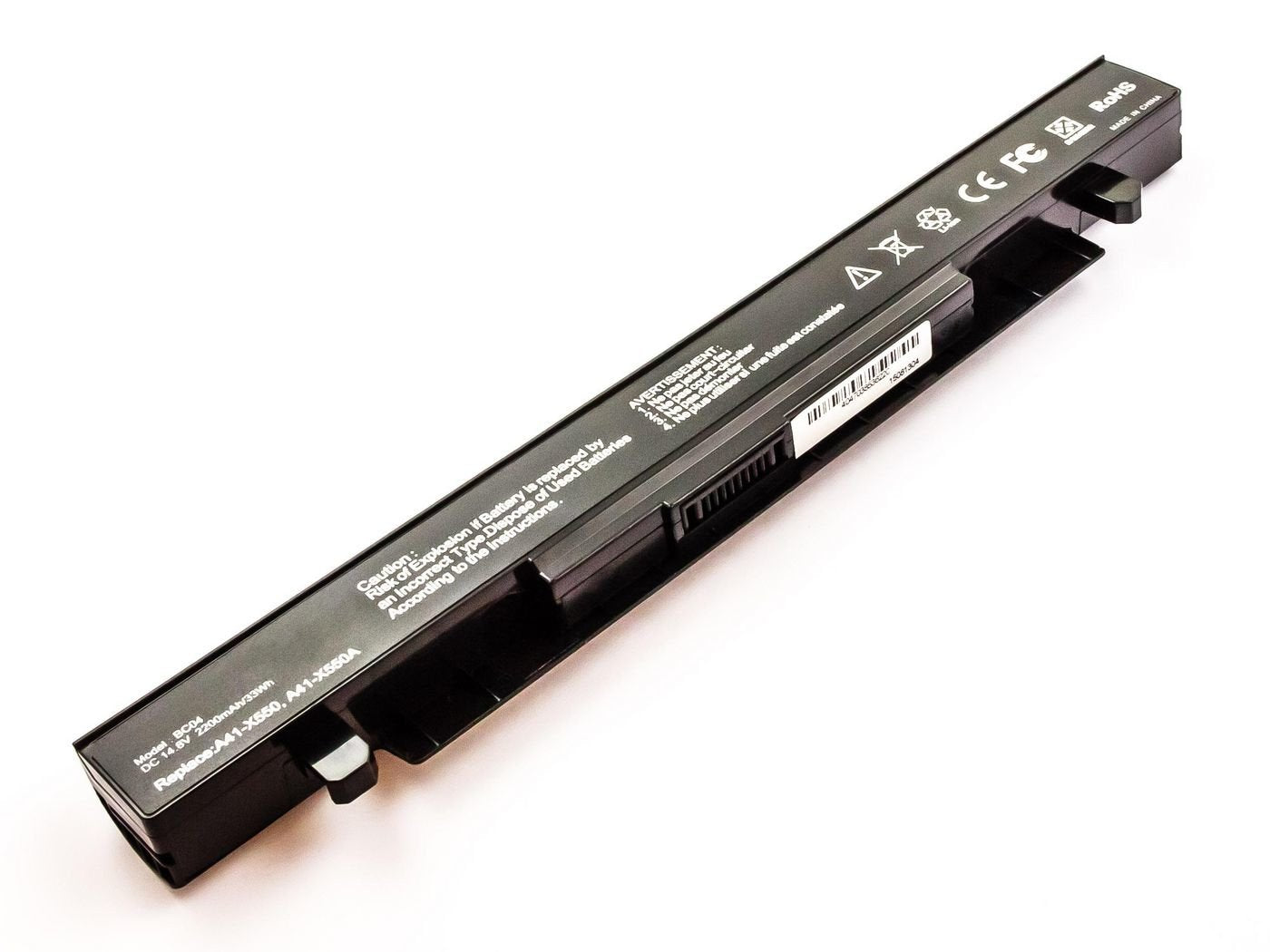 Bateria Portatil Microbattery 14.4v 2600mah 4 Celdas Para Asus Mbi3397