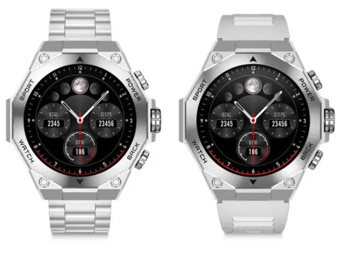 EAN 8427542142937 - Ksix Titanium 3,63 cm (1.43") 55 mm Digital 466 x 466 Pixeles Pantalla táctil Plata imagen 1