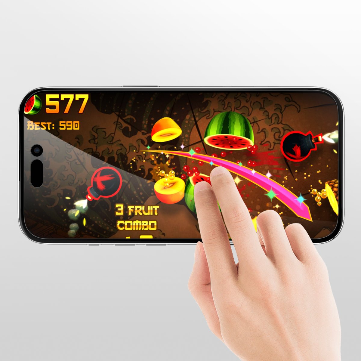 4smarts Second Glass Privacy Mit Montagerahmen Iphone 16