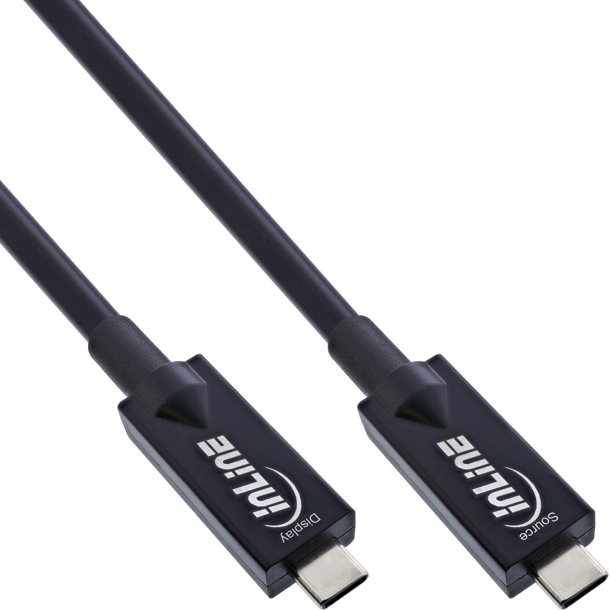 Inline® Usb 3.2 Gen.2 Aoc Cable, Usb Type-C Macho/Macho Negro, 3m