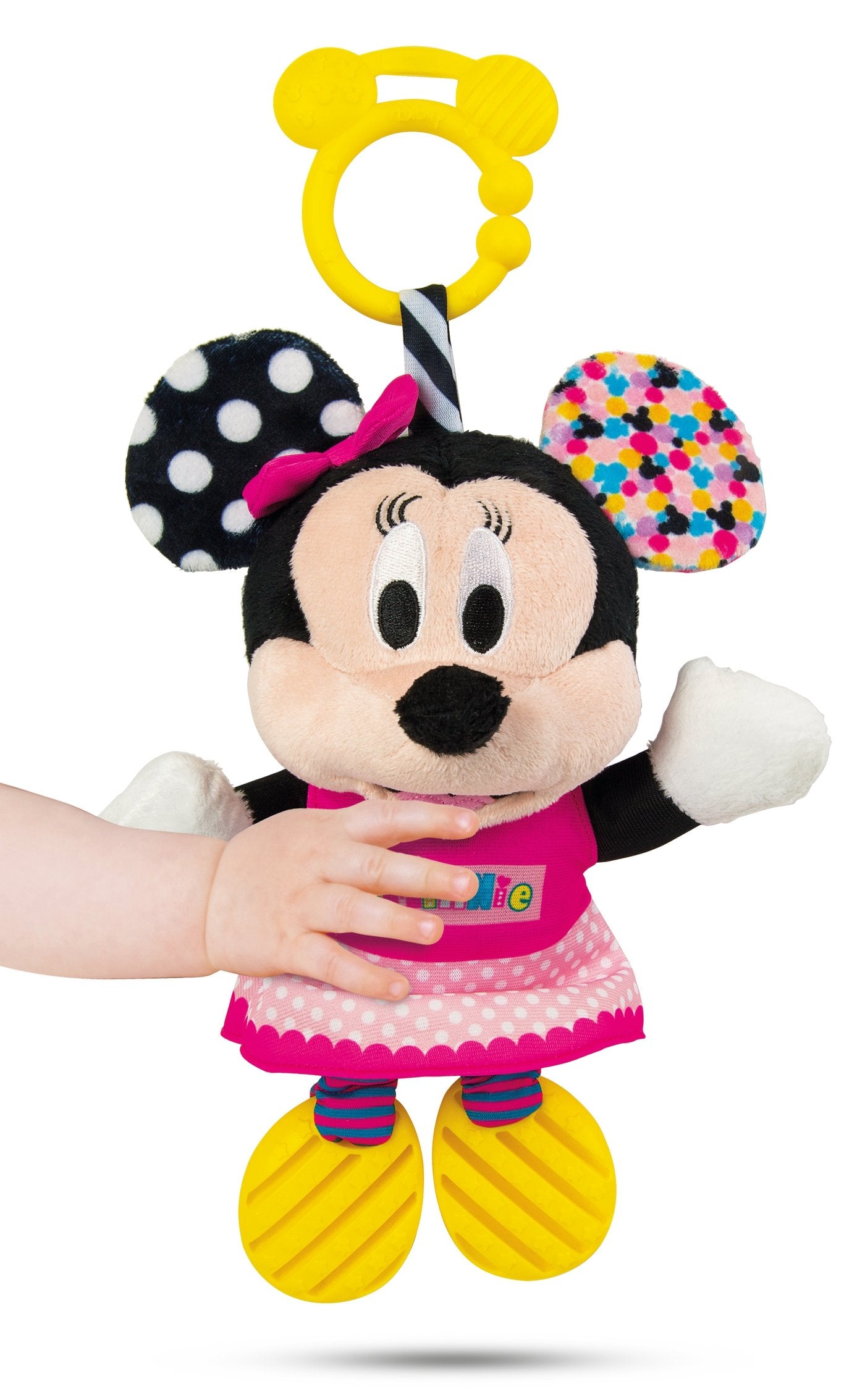 Peluche Texturas Baby Minnie Disney