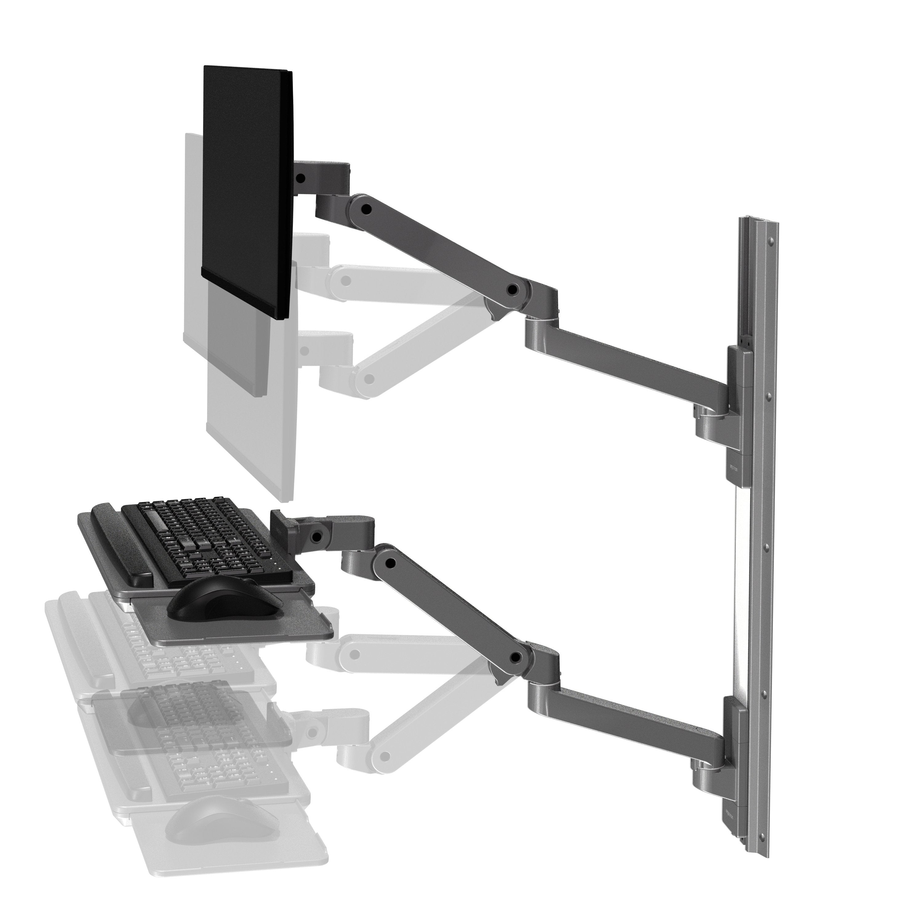 EAN 698833092103 - Ergotron LX Pro Series 45-696-293 soporte para monitor 86,4 cm (34") Pared Gris Oscuro imagen 8