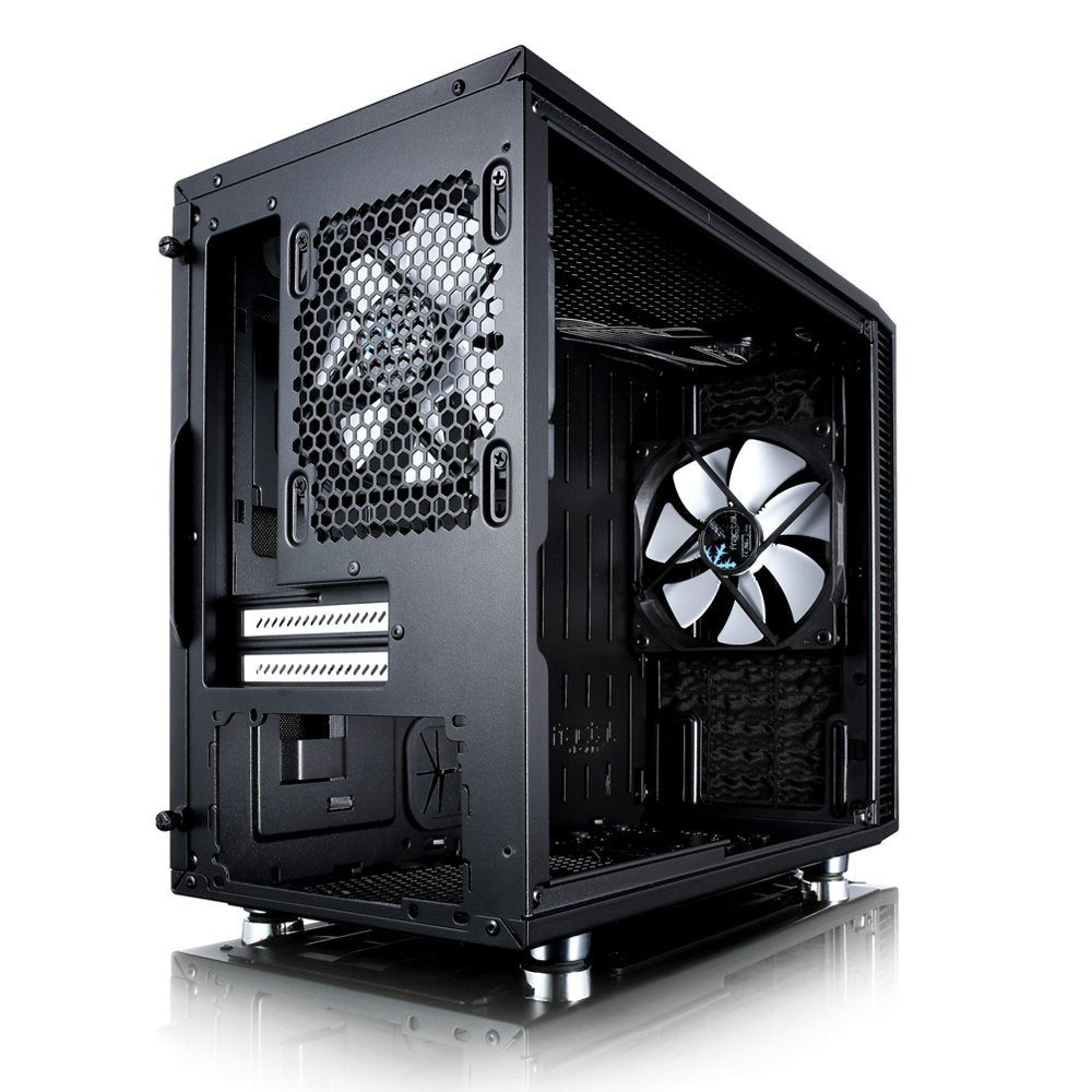 Caja Pc Fractal Design Nano S Negra Con Ventana