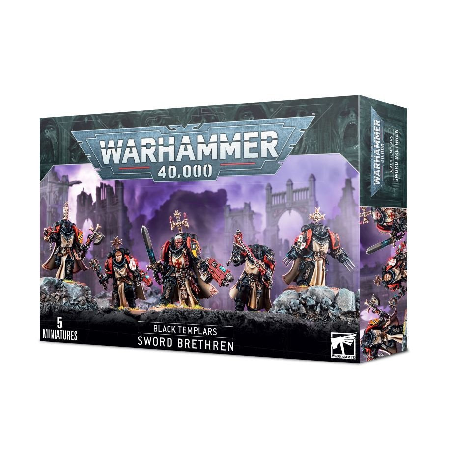 Warhammer 40k - Negro Templars Frres D'Pe
