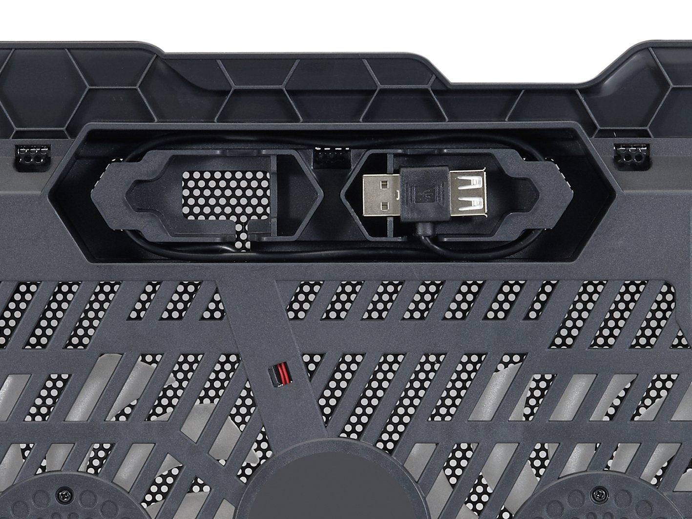Base Refrigeracion Para Portatiles Conceptronic 2 Ventiladores 125mm Hasta 15.6