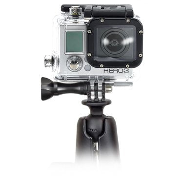 Ram Mounts Rap-B-202u-Gop1 Adaptador Universal Para Cámara Deportiva, Negro